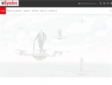 Tablet Screenshot of insynchro.com